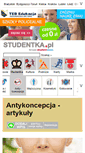 Mobile Screenshot of antykoncepcja.studentka.pl